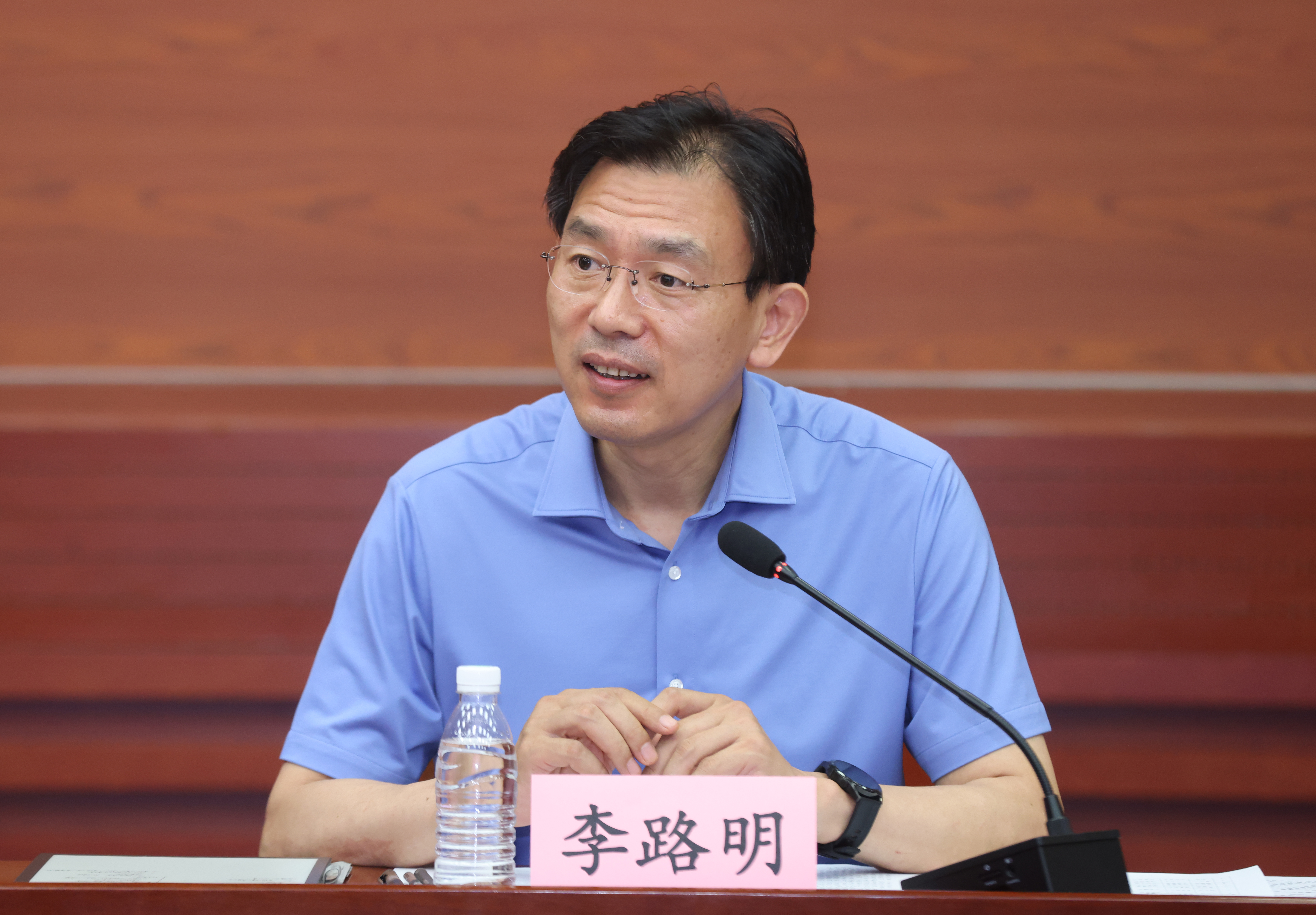 20240628-开云app官网下载安卓-2020级联合培养飞行学员毕业座谈会暨2021级联合培养飞行学员转阶段动员会-孙波-李路明讲话2.JPG